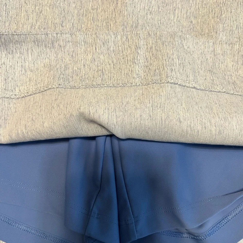 S.C.&Co Blue White Tummy Control Skort Womens L Stretch Summer Golf - Picture 7 of 10